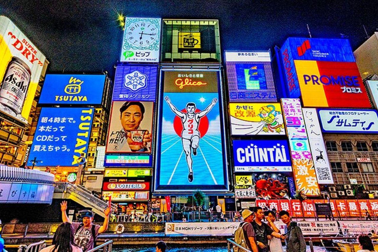 Osaka Walking Tour with Dotonbori River Cruise