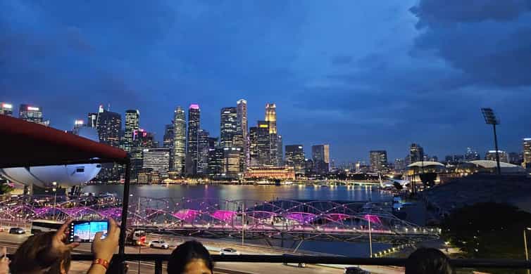 Singapore: Big Bus Night Tour by Open-Top Bus & Live Guide photo 10