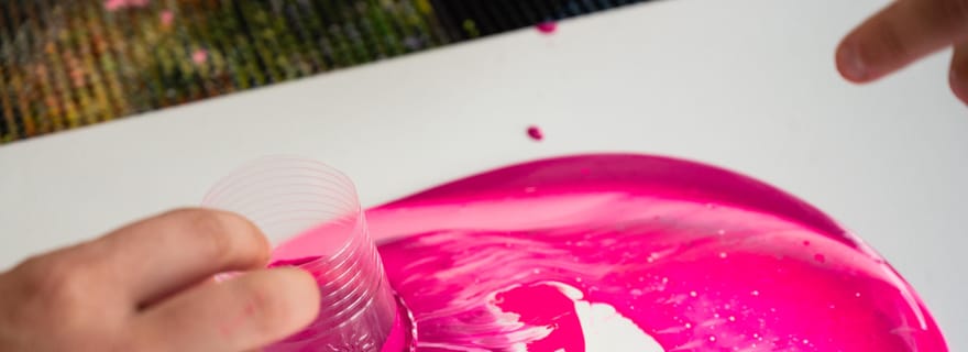 Expérience artistique privée de coulée d'acrylique à Houston