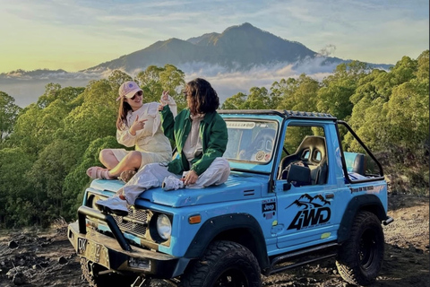 Bali: Mount Batur Jeep Sunrise And Black Lava All Inclusive