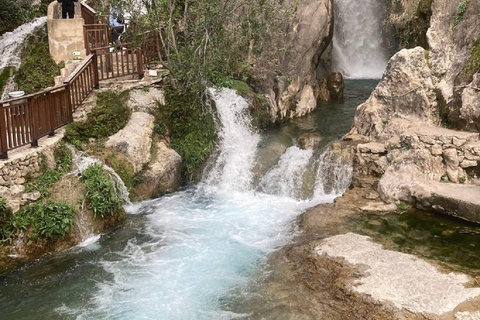 From Alicante: Algar Waterfalls&Privat Transfer&Ticket