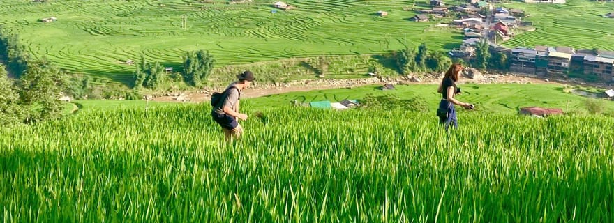 Trek à Sapa : découverte des rizières en terrasses et des villages ethniques