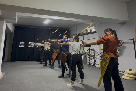 Mongolia: Horse Archery Indoor Training Private or corporate classes available