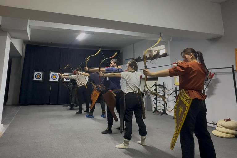 Mongolia: Horse Archery Indoor Training Private or corporate classes available