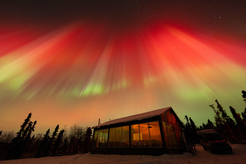Fairbanks: Aurora Glass House Experience at Cleary Summit