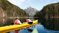 Bariloche, Halbtageskajak nach Nahuel Huapi oder Moreno Seen - Hizvo