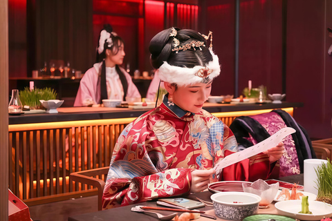 Beijing: Palace Banquet with Hanfu Costume, Show, and Dinner Regular Seat Only Meal (plz to book 7 days in advance)