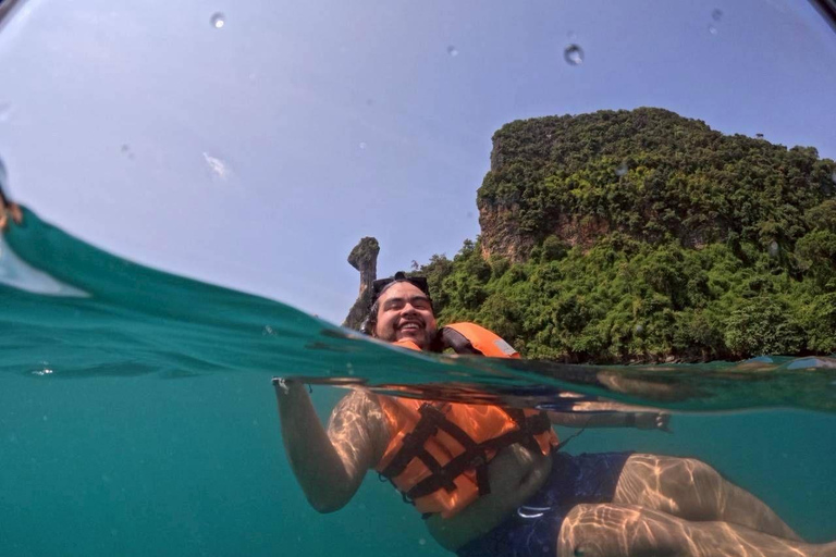 Krabi: Private 4 Islands Longtail Tour with Hotel Pick-up Private 4 Islands Sunset Tour with Dinner (Afternoon)