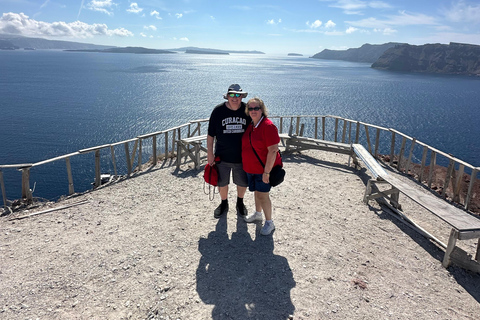 Santorin : visite des temps forts avec Oia et Pyrgos MegaloxoriSantorin : visite des temps forts avec Oia, Pyrgos et Megalochori