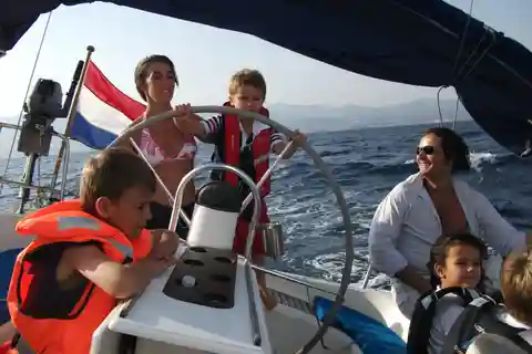Estepona: Alltid privat- Segla- delfin Yacht Charter-paddla