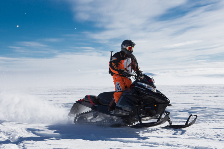 Private Golden Circle with Snowmobile Ride from Reykjavik