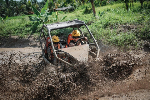 Bali: Buggy Adventure, Meal, and Water Tubing Experience singel buggy ride with lunch and without hotel transfer