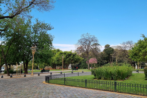 Visite pied à pied de Recoleta et spectacle de jazz en direct