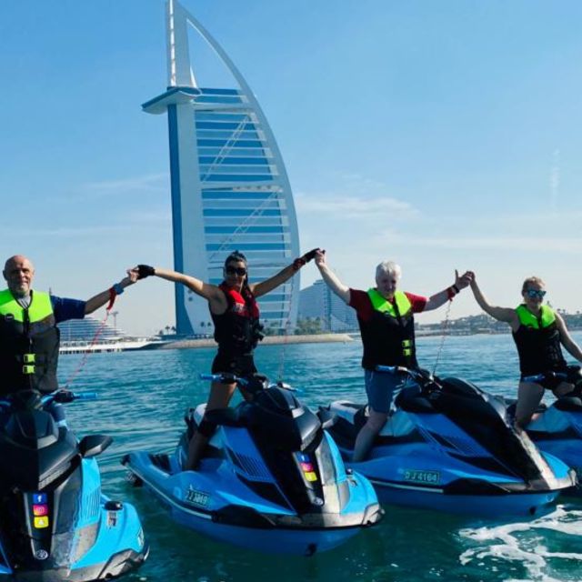Dubai: Jet Ski Tour with Burj Al Arab Views