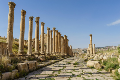 Au départ d&#039;Amman : visite d&#039;une demi-journée à JerashBillets d&#039;entrée et de transport