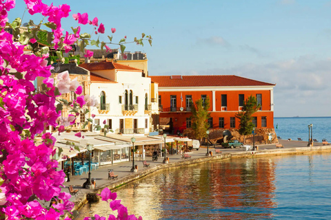 From Rethymno: Chania city, Kournas lake & Argyroupoli