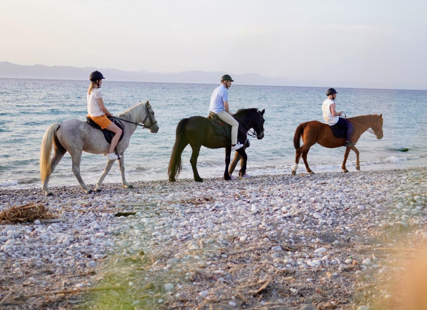 Rhodos: Ridetur på hesteryg med digitale fotos