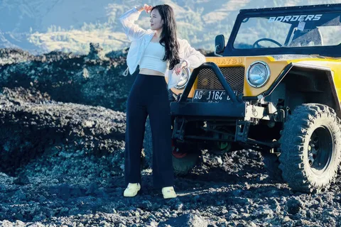Batur Jeeping: Kopi Luwak, baseny z lawą i gorące źródła