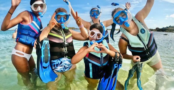 FROM PAPHOS: Snorkeling at Moulia Rocks (boat)