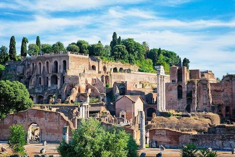 Rom: Colosseum Colosseum, Forum och Palatinkullen Hoppa över kön inträde