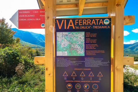 Mala Orlica 铁索攀岩体验