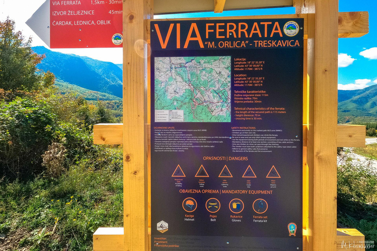 Mala Orlica 铁索攀岩体验