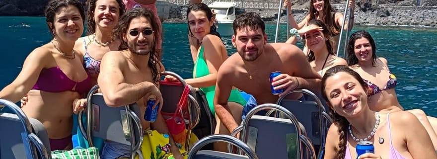 De Los Gigantes à Teno : Excursion en bateau avec plongée en apnée et boissons
