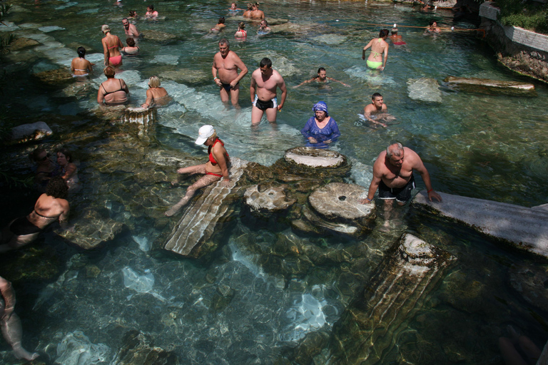 From Icmeler: Day Trip to Pamukkale With Lunch