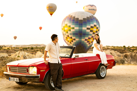 Kapadocja: sesja zdjęciowa z klasycznym samochodem