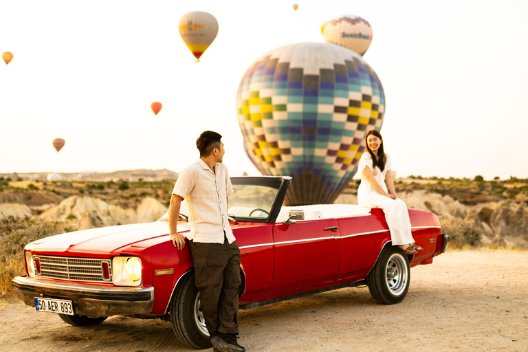 Kapadocja: sesja zdjęciowa z klasycznym samochodem