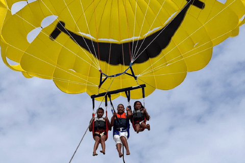Parascending in Los Cristianos, Tenerife