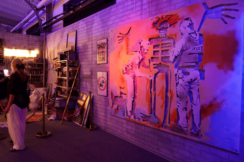 Le mystère de Banksy Entrée - Un esprit de génieLe mystère de l&#039;entrée de Banksy - Un esprit de génie