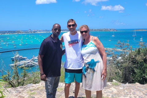 Philipsburg: Wycieczka po plażach St Maarten z transferem