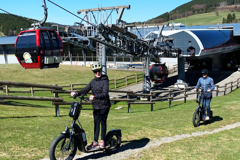 Willingen: Sauerland e-mountain scooter tour Willingen: 5-Hour Sauerland E-Mountain Scooter Tour