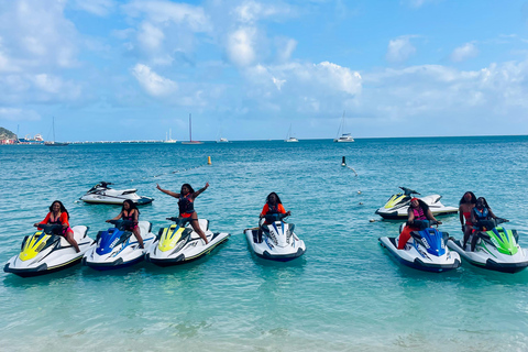St. Maarten: Great Bay Jet Ski Rental St. Maarten: Great Bay Jet Ski Rental for 2