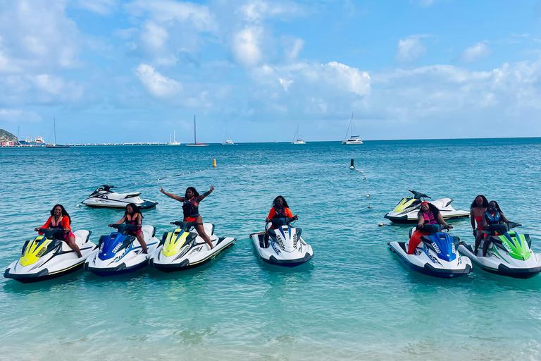 St. Maarten: Great Bay Jet Ski Rental St. Maarten: Great Bay Jet Ski Rental for 2