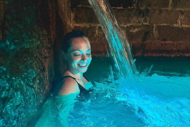 Azores: Termas nocturnas de Furnas con tickets de entrada