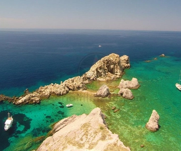 Paros : Excursion en bateau dans la baie de Paros avec plongée en apnée