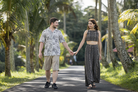 Ubud: Tour mit professionellem Fotografie-PaketGanztagestour und professionelle Fotografie