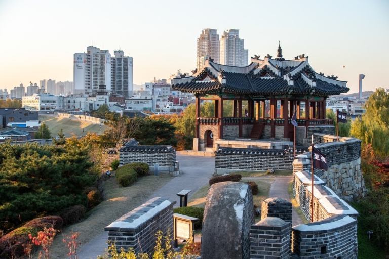 Z Seulu: całodniowa wycieczka do twierdzy Suwon Hwaseong i wioski ludowejPrywatna jednodniowa wycieczka z odbiorem i dowozem do hotelu