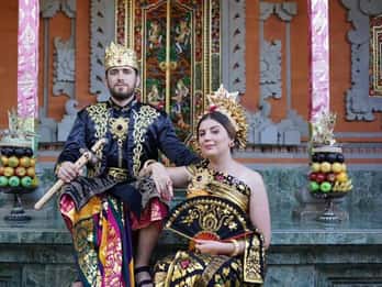 Jimbaran: traditionele Balinese kleding met fotoshoot