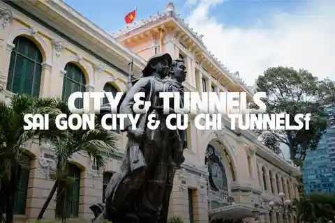 Visita diaria en grupo reducido a la ciudad de Saigón y los túneles de Cu Chi