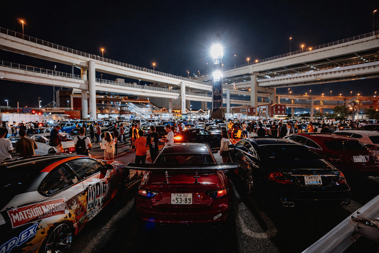 Private JDM Night Group Tour to Daikoku PA Car Meet