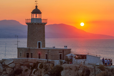 Athènes : Lac Vouliagmeni Corinthia, coucher de soleil et baignade dans l&#039;Héraion