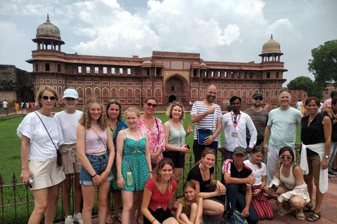 Tour di Agra taj mahal salta la filaTour privato di un giorno delhi agra Jaipur delhi