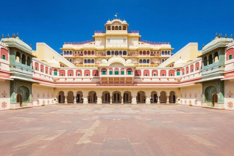 Jaipur: Ganztägige Sightseeingtour mit dem Auto und Guide