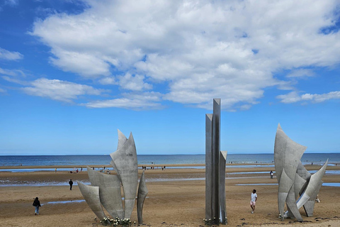 Au départ de Paris: les plages du débarquement Normandie