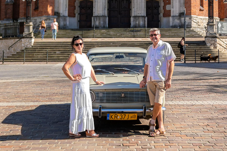 Krakow Highlights Tour in Classic Car with Pro Photo Session Krakow Highlights Tour in Classic Car with Pro Photo Session