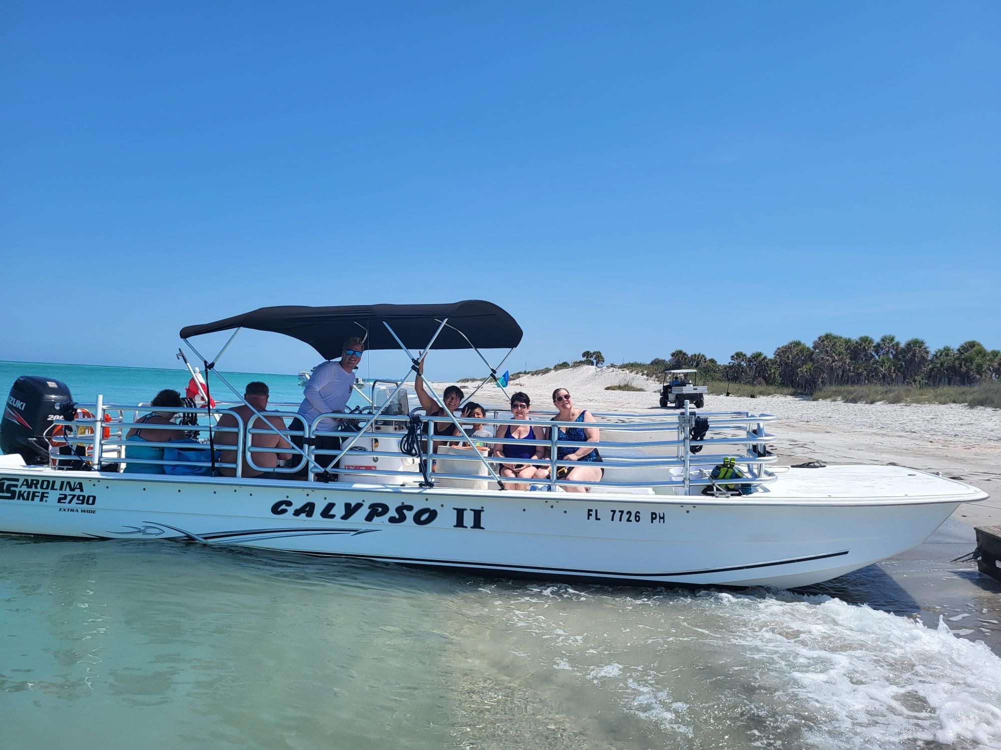 2,5-stündiges Shell Key Island Abenteuer - Delfine und Muscheln