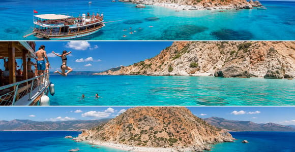 Antalya/Kemer: Suluada Turkish Maldives Boat Trip with Lunch